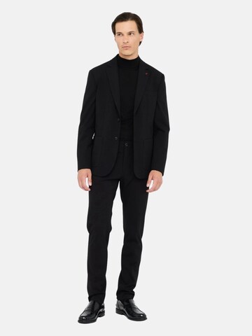 Liu Jo Regular Trousers 'LIU JO UOMO PANTALONE  JERSEY PANTALONE' in Black