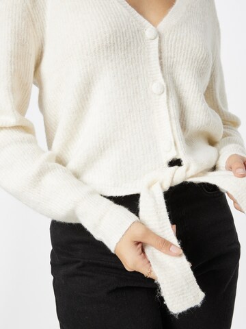 ABOUT YOU Knit Cardigan in Beige