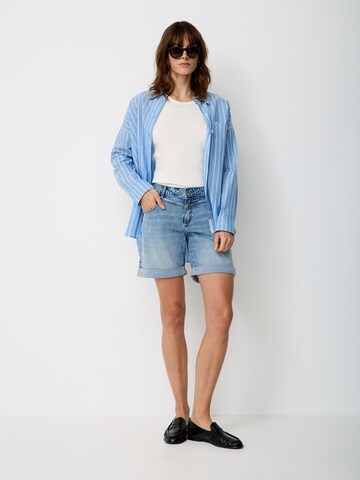 PADDOCKS Loosefit Shorts in Blau