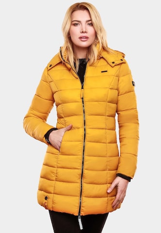 Manteau d’hiver 'Abendsternchen' MARIKOO en jaune : devant