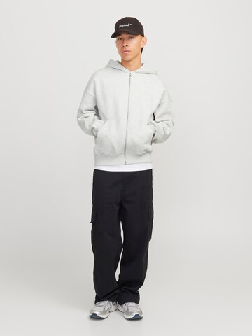 JACK & JONES Sweatjakke 'JJEUrban Edge' i hvid