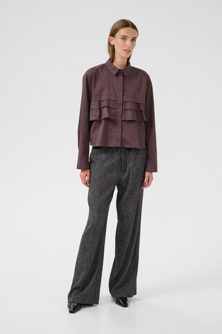 KAREN BY SIMONSEN Blouse 'KBUshi Nilla ' in Purple
