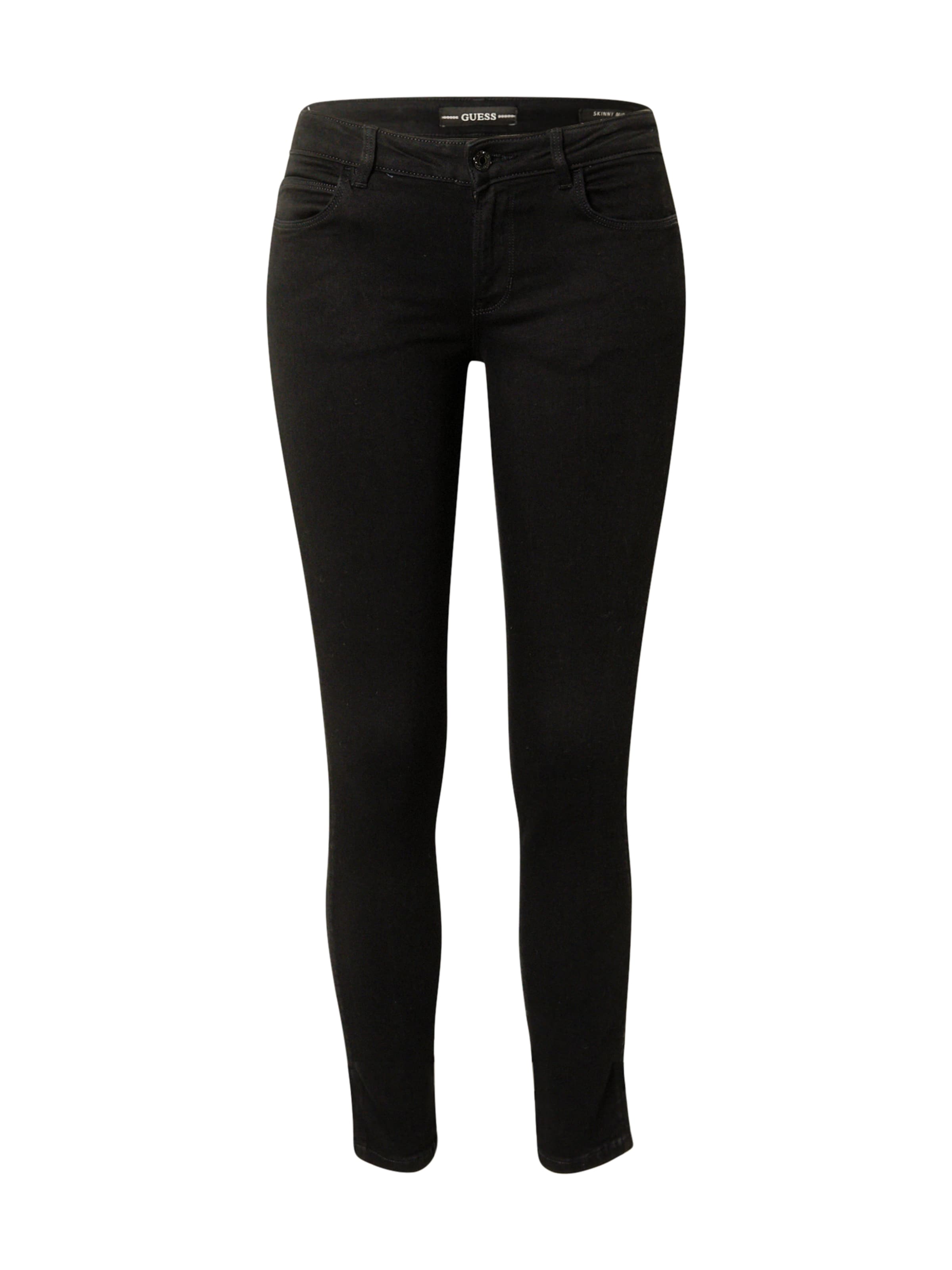 GUESS Skinny Jeans 'Curve X' in Schwarz: Vorderseite