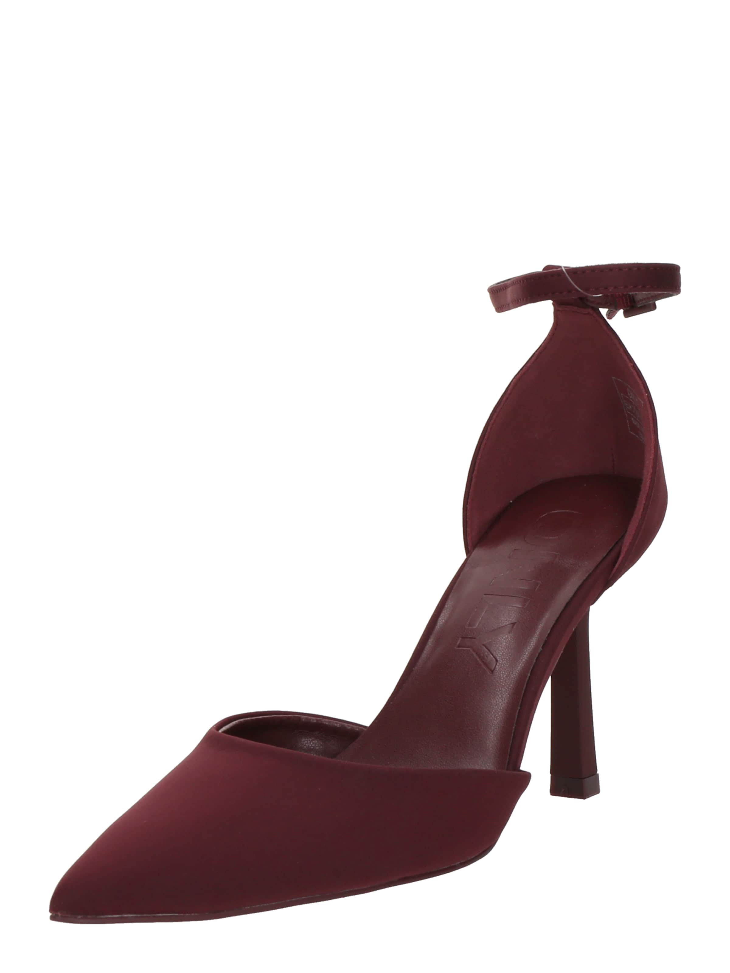 ONLY - Zapatos destalonado 'ONLPETRA-1' en rojo: frente