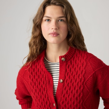 LEVI'S ® Плетена жилетка 'CHARLOTTE' в червено