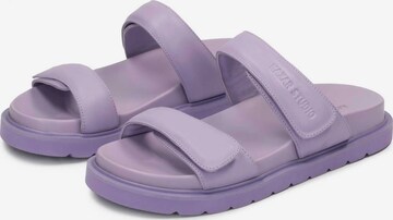 Kazar Studio Mules in Purple