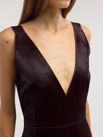 Trussardi - Vestido en rojo