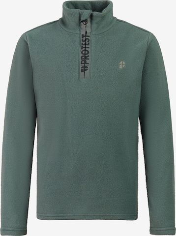 PROTEST Athletic Sweatshirt 'Reperfecty JR' in Green: front