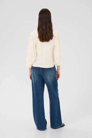 KAREN BY SIMONSEN Bluse 'KBDenise' i beige