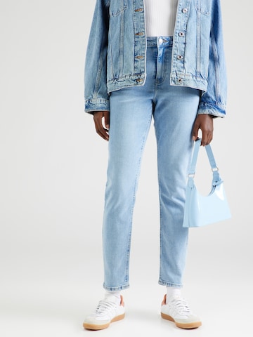 PIECES Regular Jeans 'BELLA' in Blau