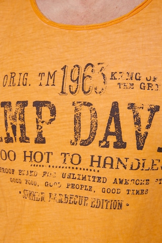 CAMP DAVID Shirt in Orange