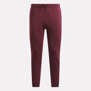 Reebok Tapered Workout Pants 'Identity' in Purple: front