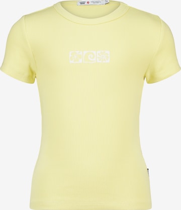 America Today Shirt in Yellow: front