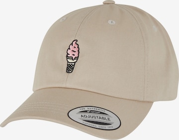 Cappello da baseball 'Ice Cream' di Mister Tee in grigio: frontale