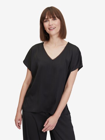 Vera Mont Blouse in Zwart: voorkant