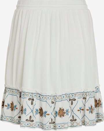 VILA Skirt 'Nette' in White