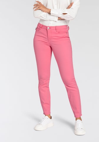 HECHTER PARIS Skinny Pants in Pink: front