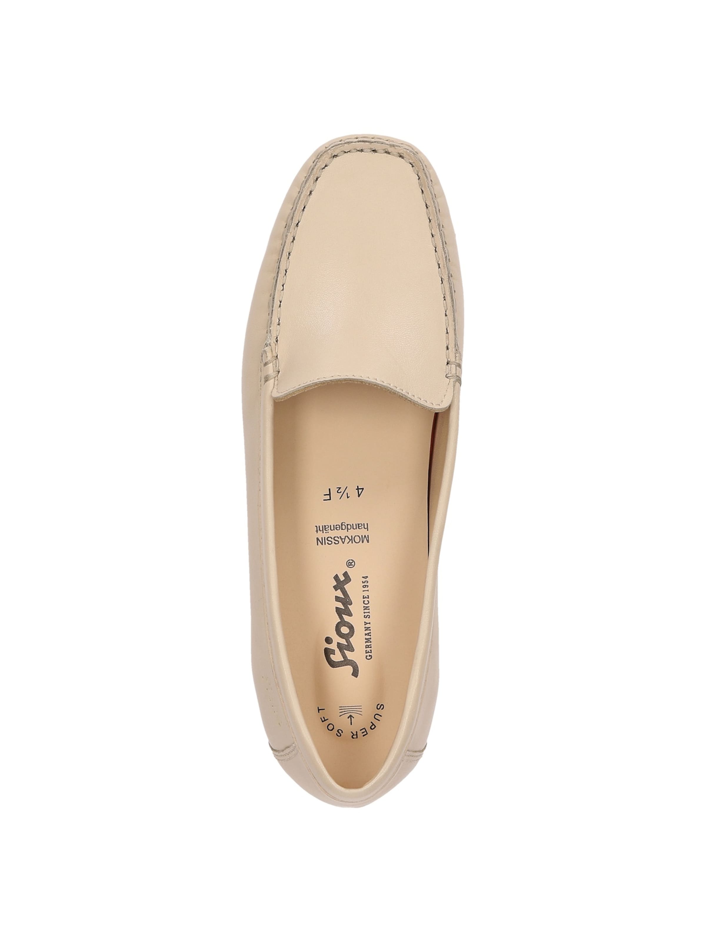 SIOUX Classic Flats 'Zalla' in Beige