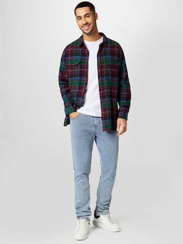 LEVI'S ® Comfort fit Button Up Shirt 'Jackson Worker' in Green