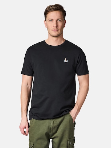 Ragwear Koszulka w kolorze czarny: przód