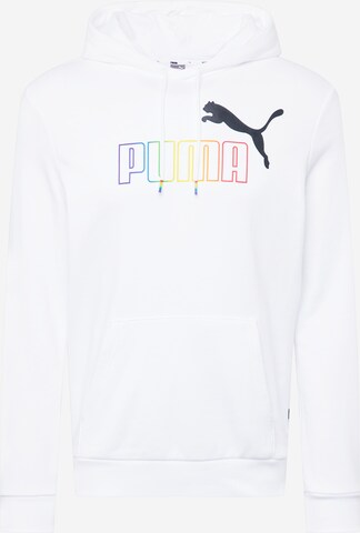 PUMA Sweatshirt in White: front