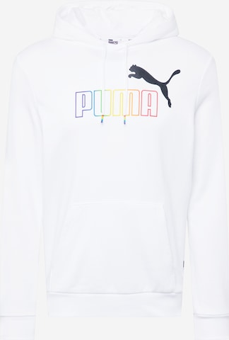 PUMA Sweatshirt in White: front