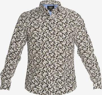 Le Temps Des Cerises Regular fit Button Up Shirt 'FAGOR' in Mixed colors: front