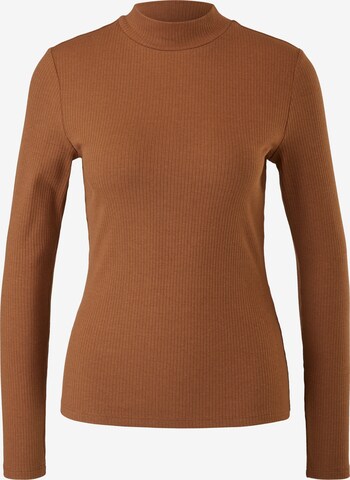 s.Oliver Shirt in Brown: front