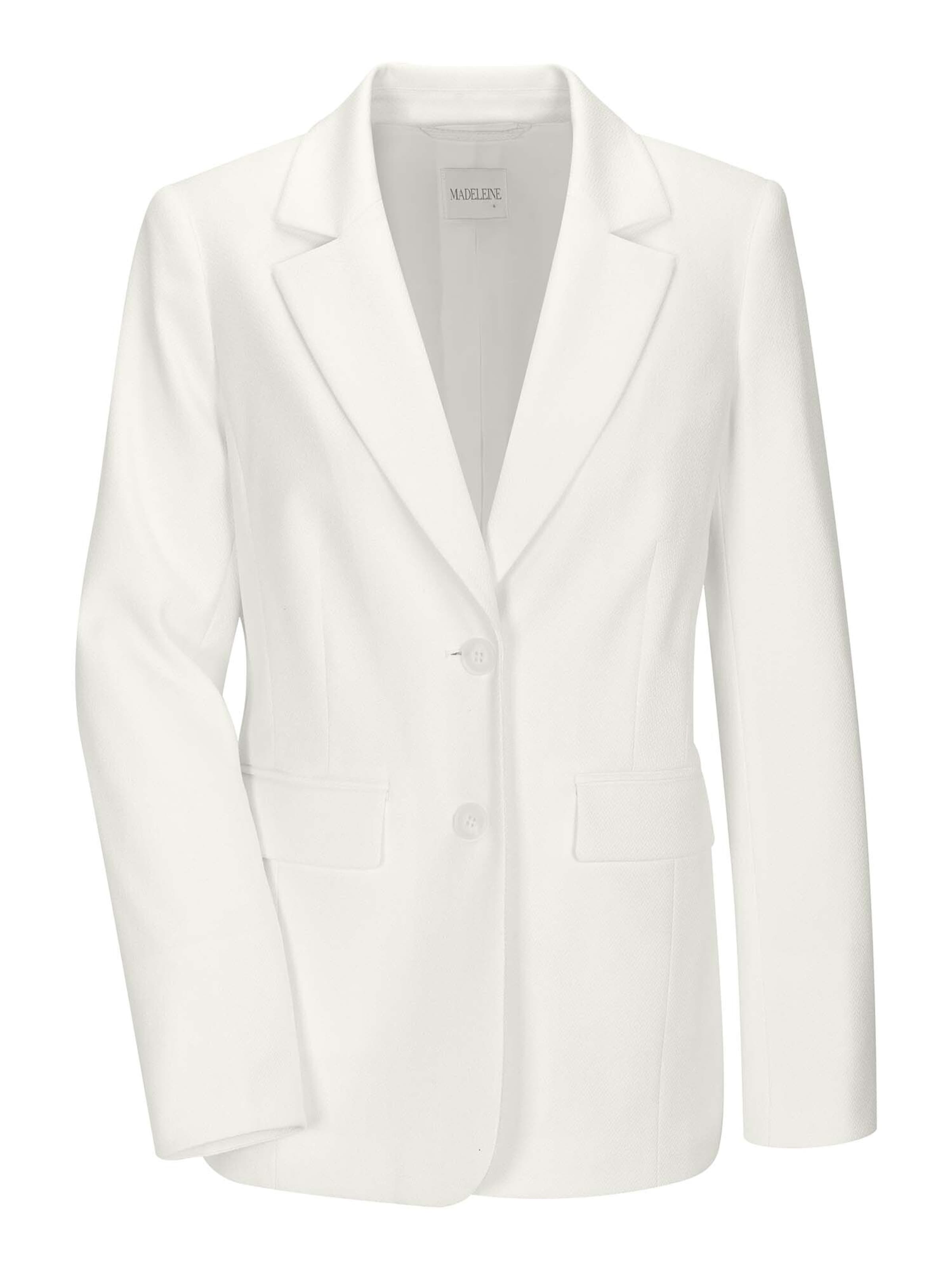 MADELEINE Blazer en blanc cassé, Vue avec produit