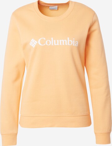 COLUMBIA Sportsweatshirt in Orange: predná strana