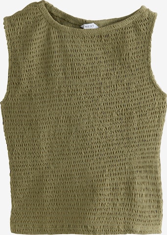 Haut Next en vert : devant