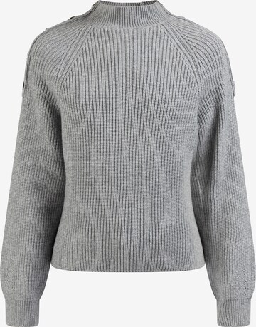 Pull-over DreiMaster Maritim en gris : devant