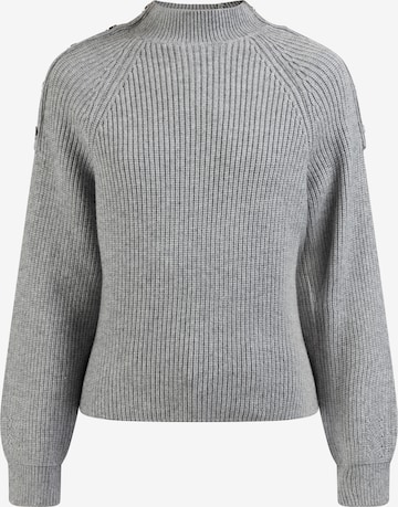 DreiMaster Maritim Sweater in Grey: front