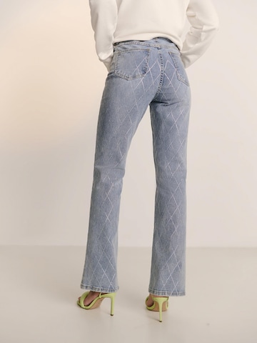 Flared Jeans 'Fiona' di Guido Maria Kretschmer Women in blu