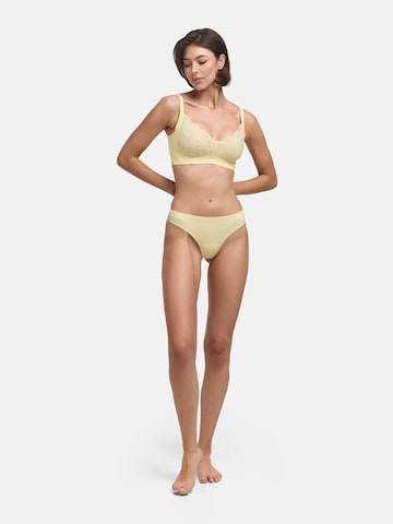 Push-up Soutien-gorge 'Comfort BH mit Lace' cfab en jaune