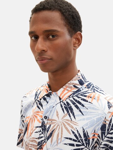 TOM TAILOR Regular Fit Hemd in Orange