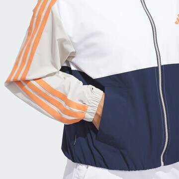 ADIDAS PERFORMANCESportska jakna 'Beyond The Course Colorblock Twistweave Full-Zip' - bijela boja
