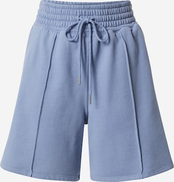 Abercrombie & Fitch Loosefit Broek in Blauw: voorkant