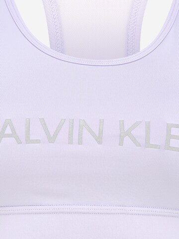 lillā Calvin Klein Sport Bezvīļu Krūšturis