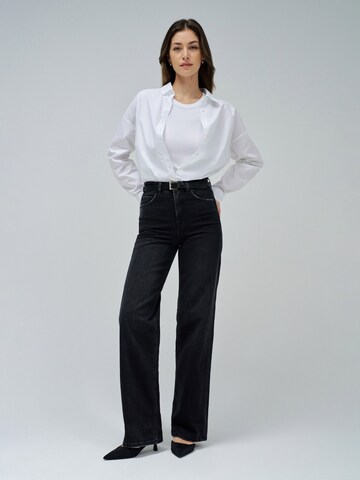 Salsa Jeans Wide leg Jeans in Zwart