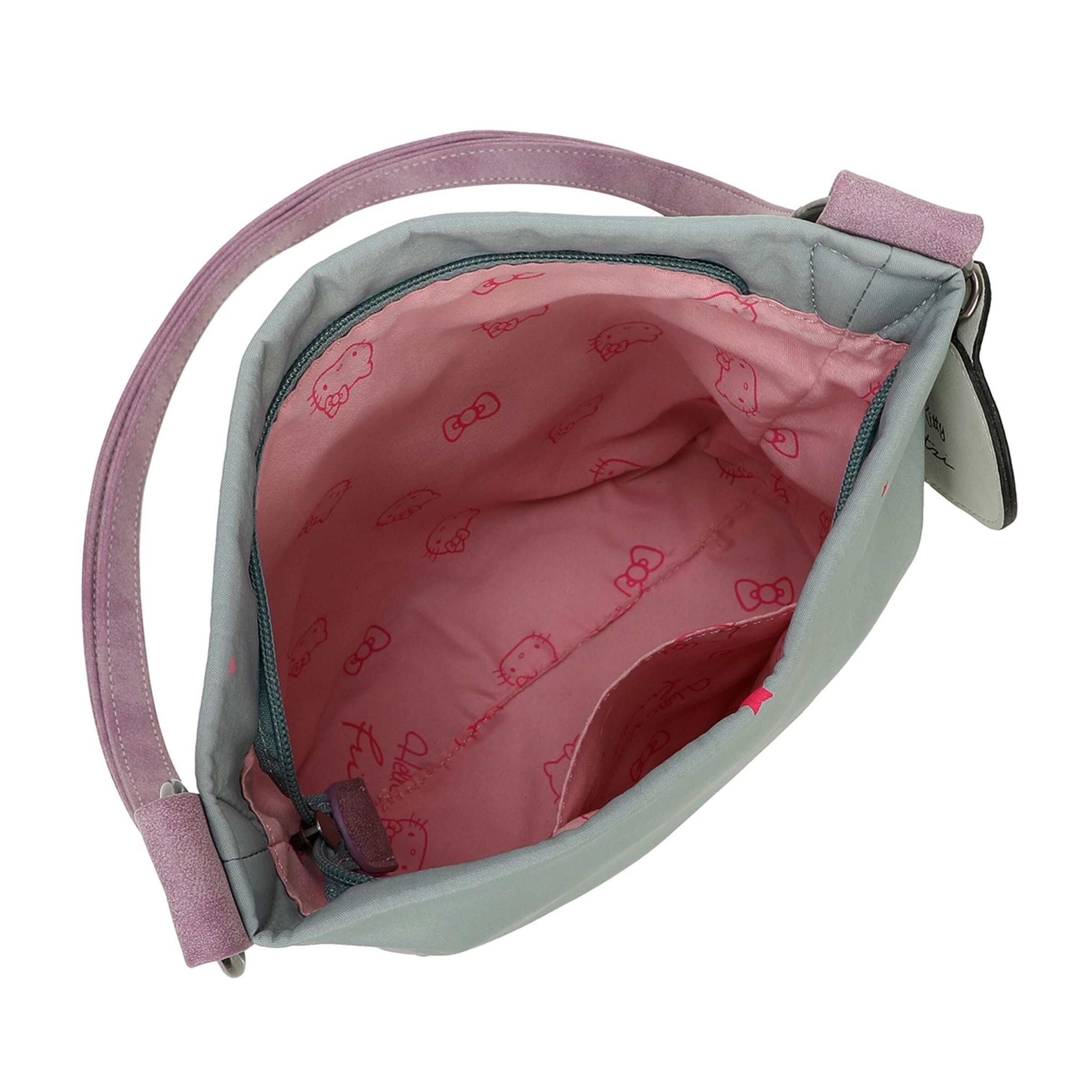 Fritzi aus Preußen Crossbody bag 'Hello Kitty' in Green