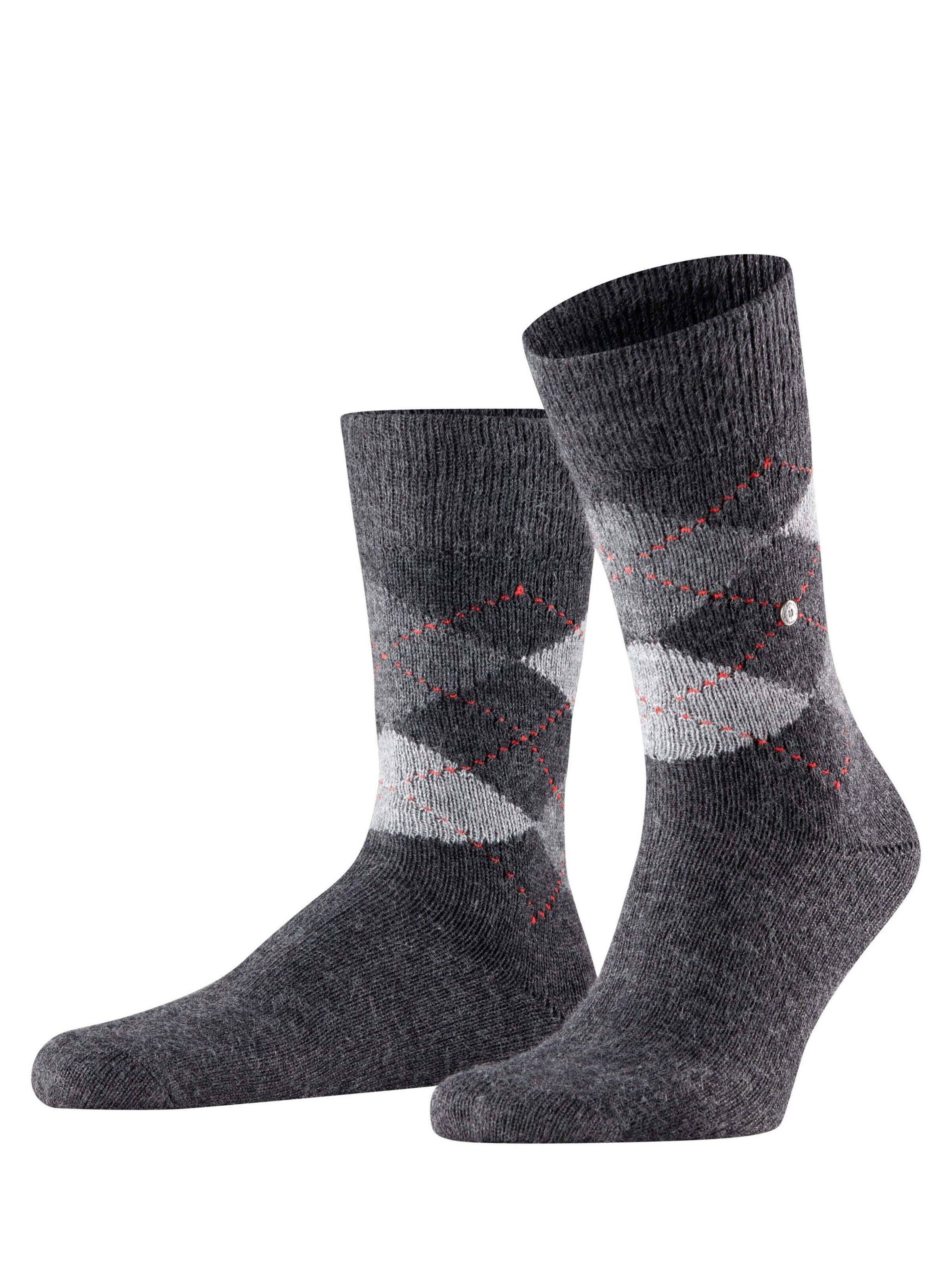 BURLINGTON Socken 'Preston'‌‌‌‌‌‌‌ in Grau: Vorderseite