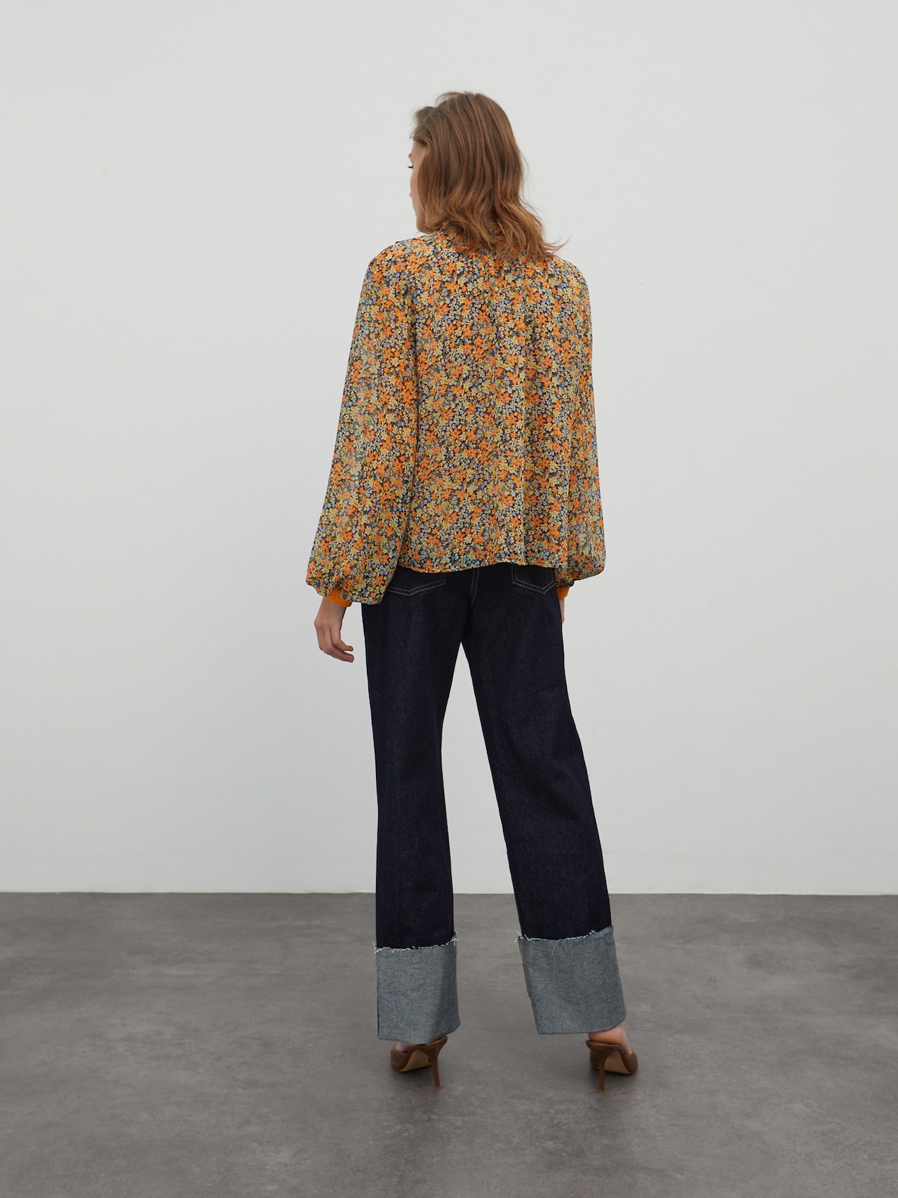 EDITED Produits Chemisier 'Birdy' bleu