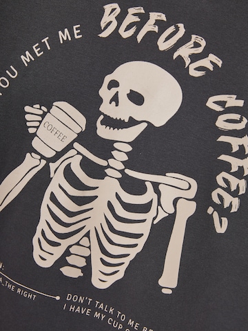 Funky Buddha Sweatshirt in Grey