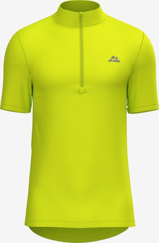 DANISH ENDURANCE Performance shirt 'Sustain Cycling' in Yellow: front