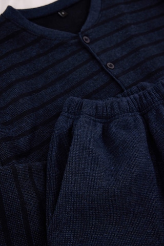Trendyol Long Pajamas in Blue