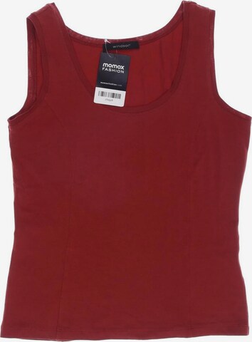 Windsor Top & Shirt in S in Red: front