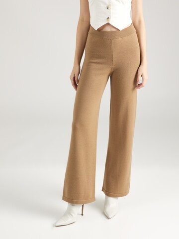 Max Mara Leisure - Bootcut Pantalón en marrón: frente