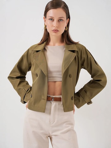 Manteau mi-saison Bigdart en vert