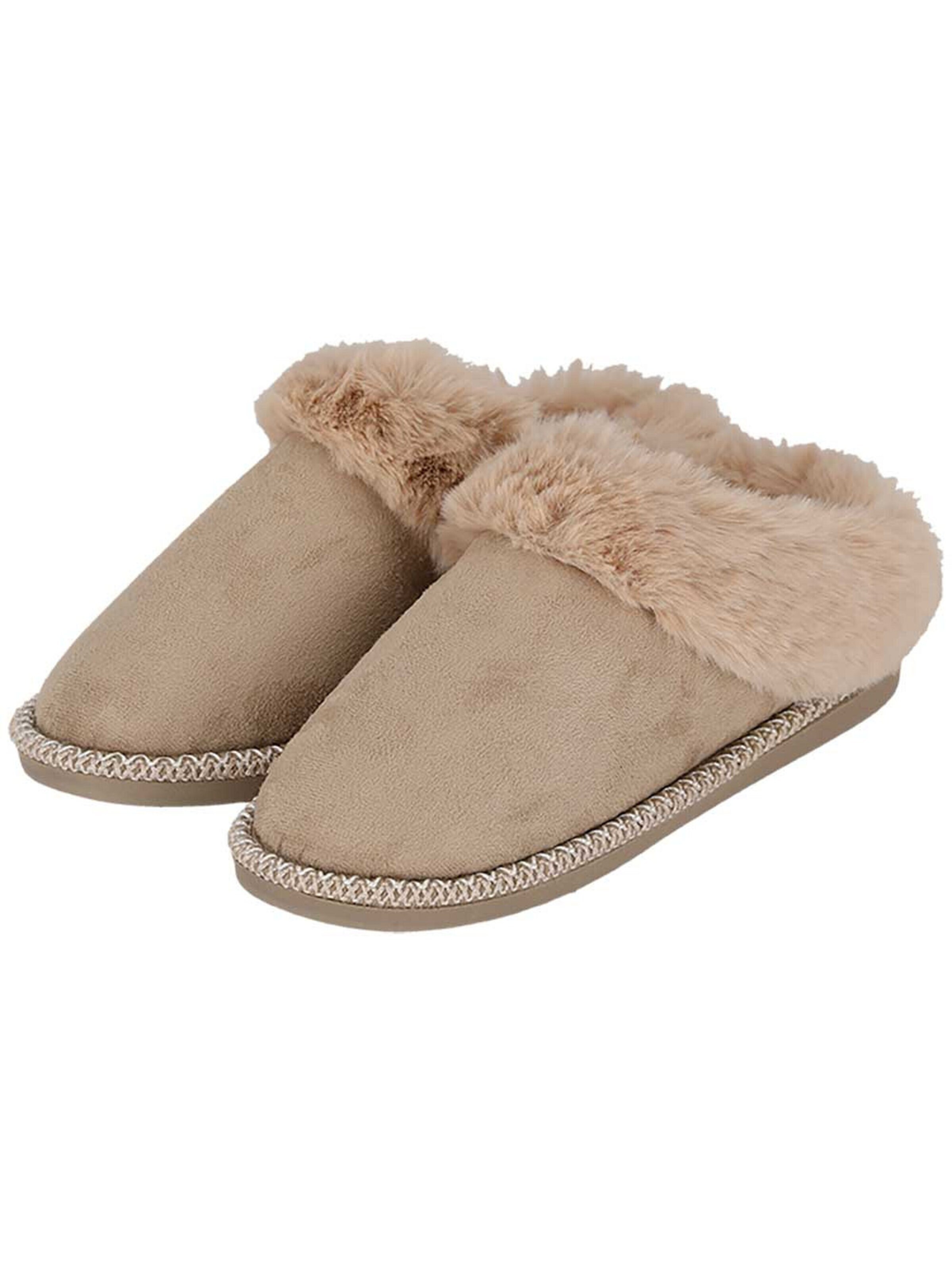 Apollo Clogs in Beige: voorkant